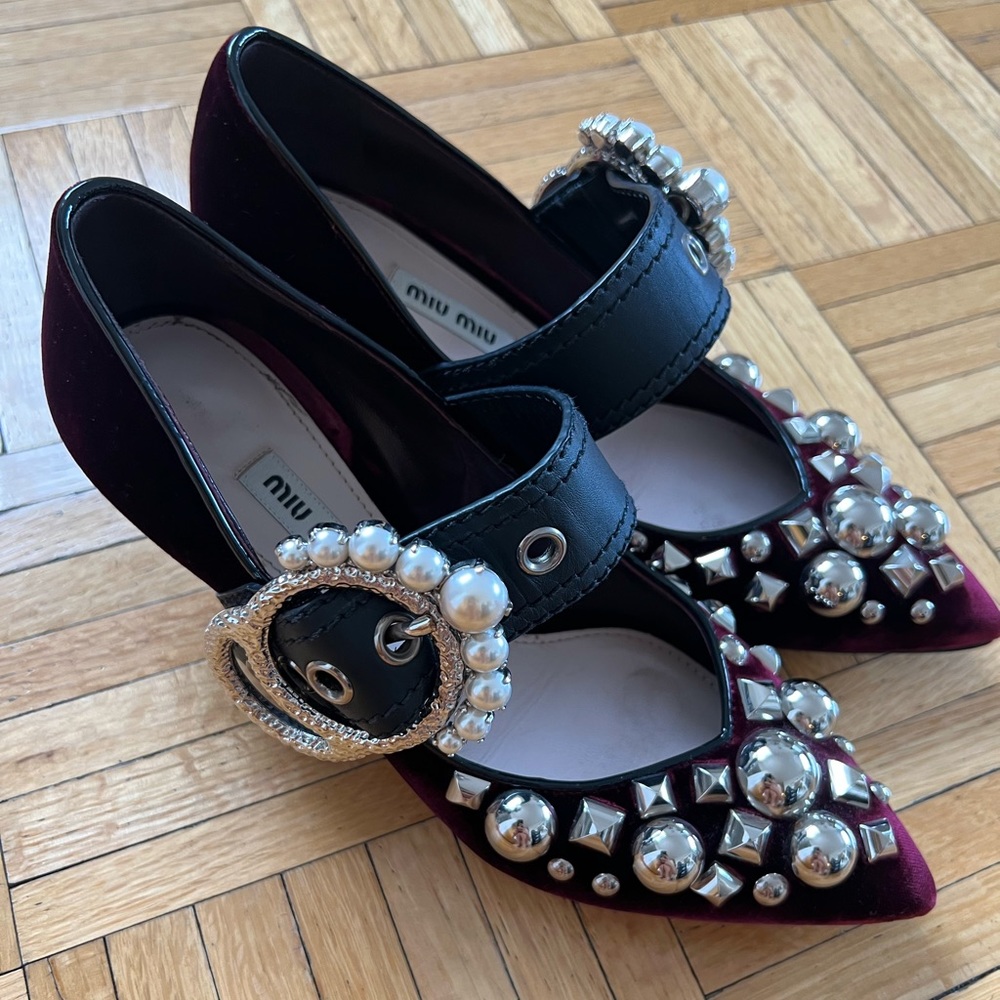 Miu Miu Heels - Size 7 (38) - image 1